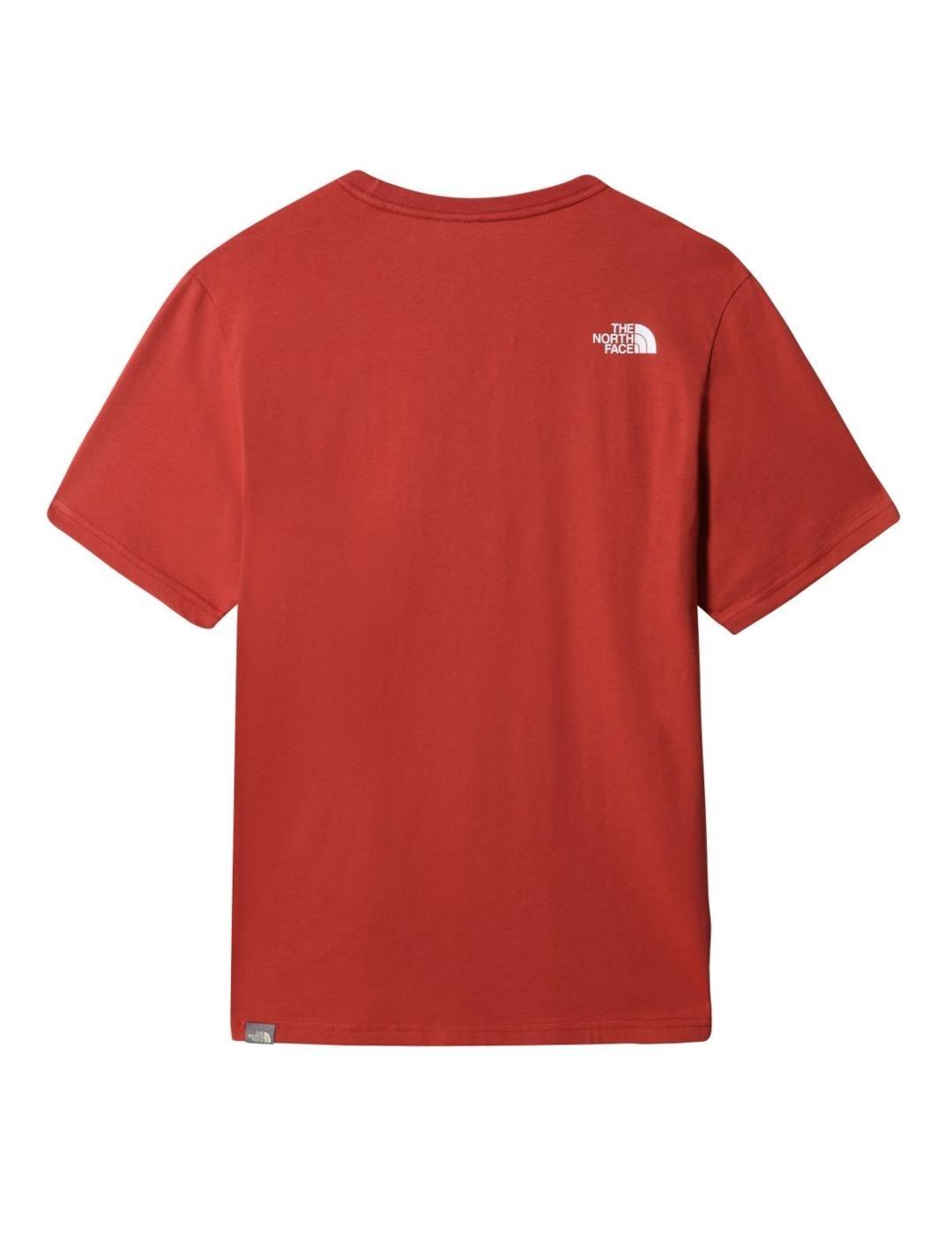 Camiseta Hombre The North Face Easy Naranja