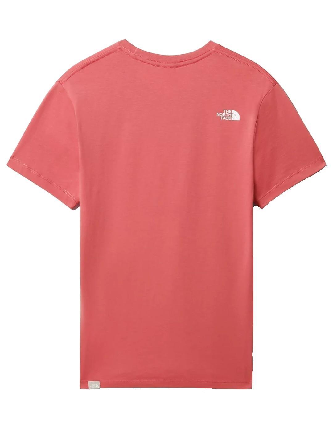 Camiseta Mujer The North Face Simple Dome Coral