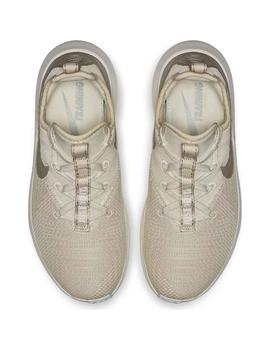 Zapatilla Nike Free Tr 8 Mujer Beige