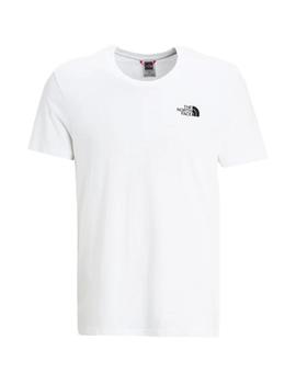 Camiseta Hombre The North Face Simple Dome Blanca