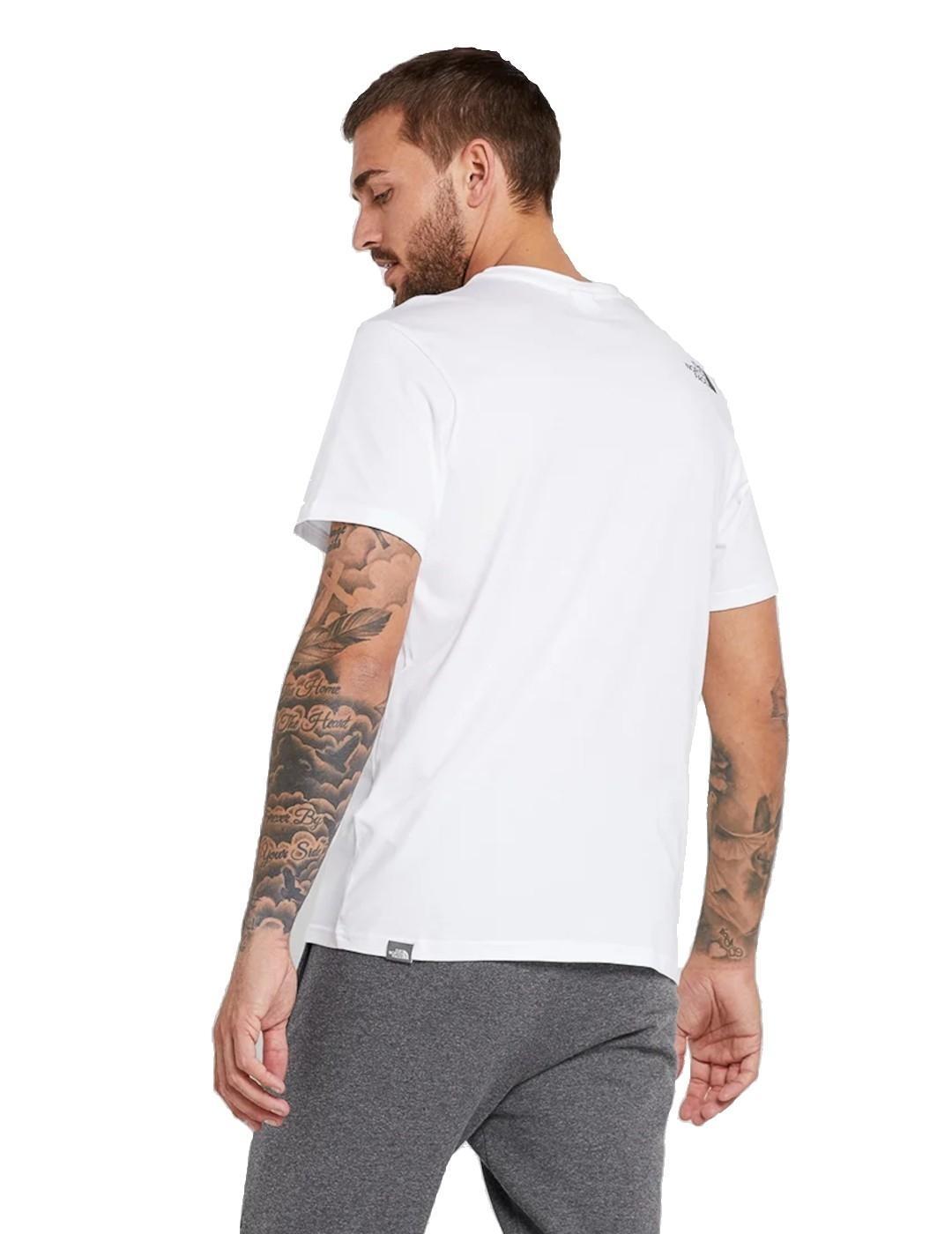 Camiseta Hombre The North Face Simple Dome Blanca