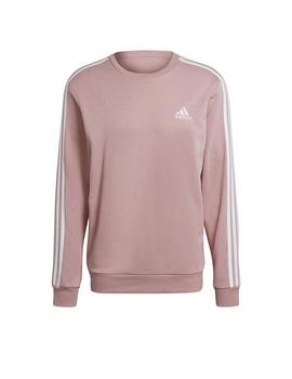 Sudadera Hombre adidas 3s Rosa