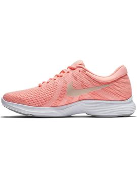 Zapatilla Nike Revolution Salmon Mujer