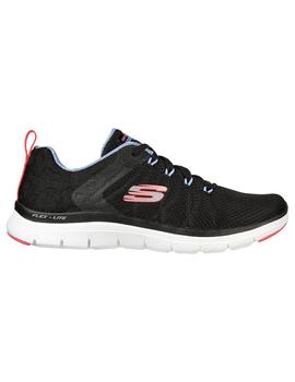 Zapatilla Mujer Skechers Flex Appeal 4.0 Marino