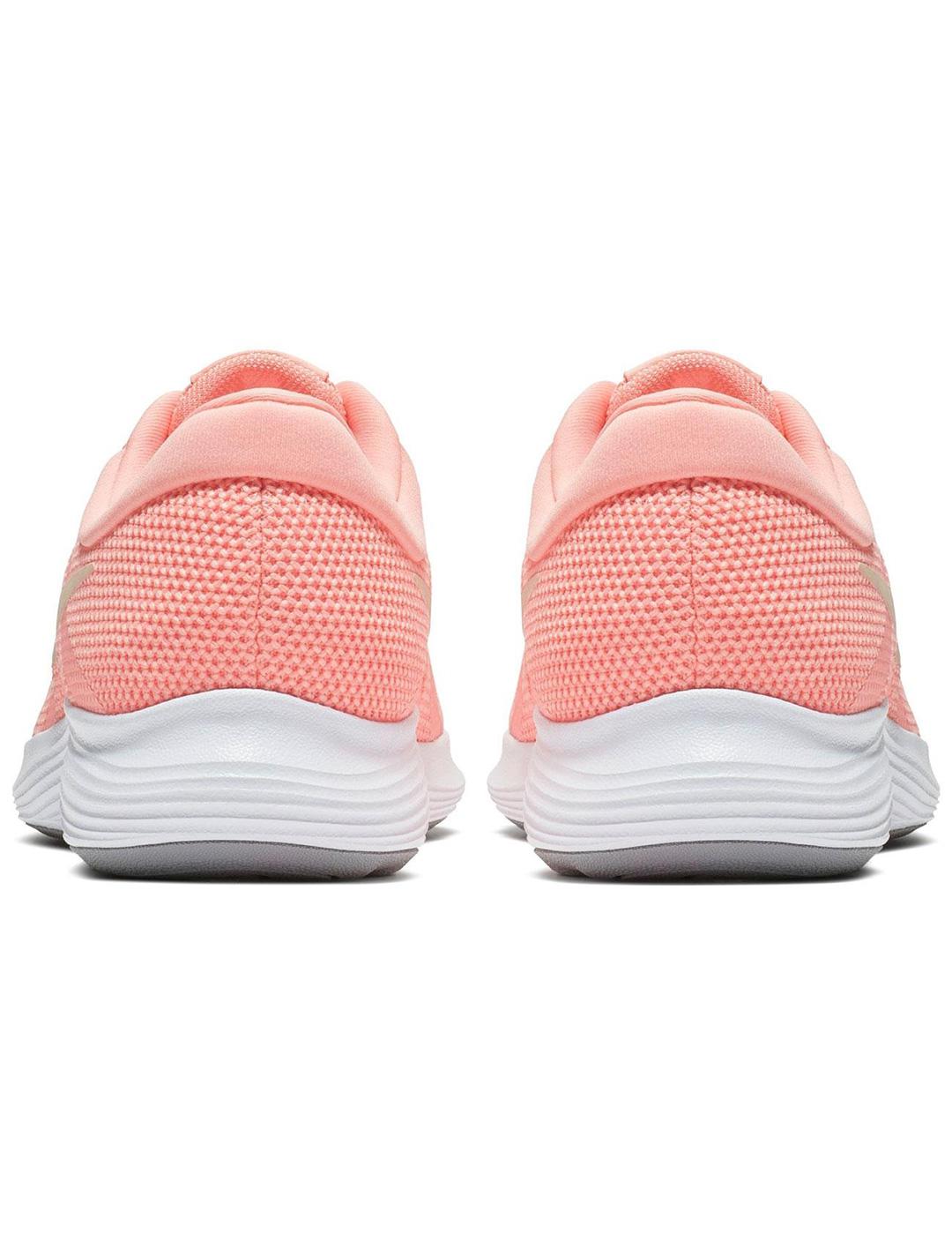 Zapatilla Nike Revolution Salmon Mujer