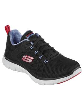 Zapatilla Mujer Skechers Flex Appeal 4.0 Marino