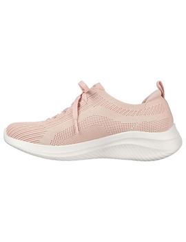 Zapatilla Mujer Skechers Ultra Flex 3.0 Rosa