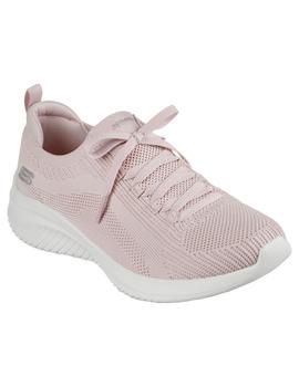 Zapatilla Mujer Skechers Ultra Flex 3.0 Rosa