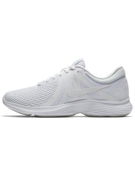 Zapatilla Nike Revolution Blanca Mujer