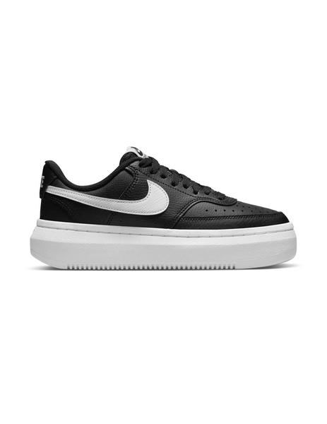 Demonio champú Facturable Zapatilla Mujer Nike Court Vision plataforma Negra