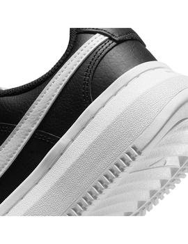 Zapatilla Mujer Nike Court Vision plataforma Negra