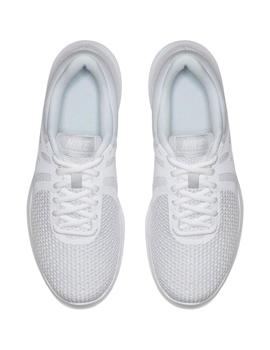 Zapatilla Nike Revolution Blanca Mujer