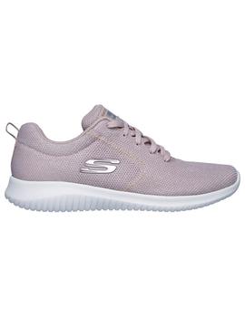 Zapatilla Skechers Ultra Flex Mujer Rosa