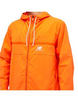 Cortavientos Hombre New Balance Ath Naranja