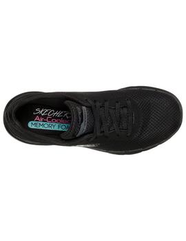 Zapatilla Skechers Flex Appeal 3.0 Negra Mujer