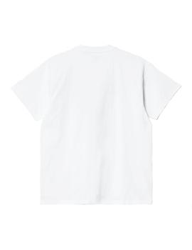 Camiseta Hombre Carhartt WIP Chase Blanco