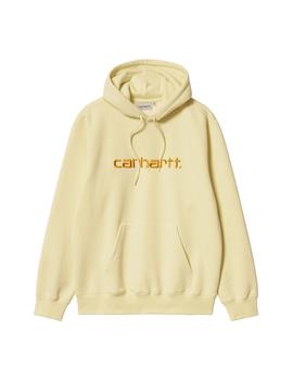 Sudadera Hombre Carhartt WIP Hooded Amarillo