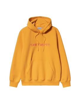 Sudadera Hombre Carhartt WIP Hooded Naranja