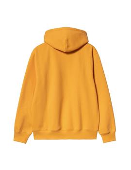 Sudadera Hombre Carhartt WIP Hooded Naranja