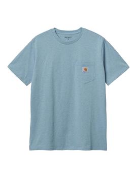 Camiseta Hombre Carhartt WIP Pocket Azul