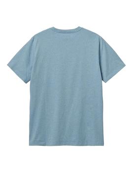 Camiseta Hombre Carhartt WIP Pocket Azul