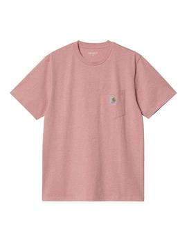 Camiseta Hombre Carhartt WIP Pocket Rosa