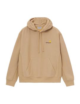 Sudadera Hombre Carhartt WIP American Script Marrón