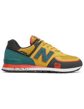 Zapatilla Hombre New Balance 574 Amarilla