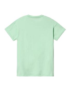 Camiseta Mujer Carhartt WIP Pocket Menta