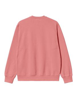 Sudadera Hombre Carhartt WIP Pocket Rosa