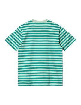 Camiseta Hombre Carhartt WIP Scotty Pocket Verde
