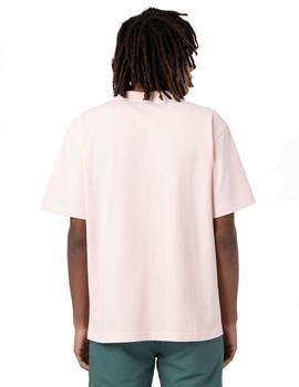 Camiseta Hombre Dickies Porterdale Rosa