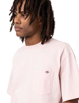 Camiseta Hombre Dickies Porterdale Rosa