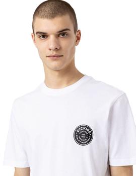 Camiseta Hombre Dickies Woodinville  blanca