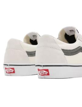 Zapatilla Unisex Vans Sk8-Low Crema Verde