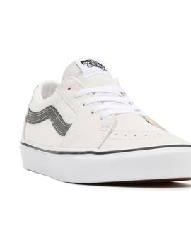 Zapatilla Unisex Vans Sk8-Low Crema Verde