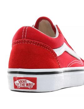 Zapatilla Unisex Vans Old Skool Roja