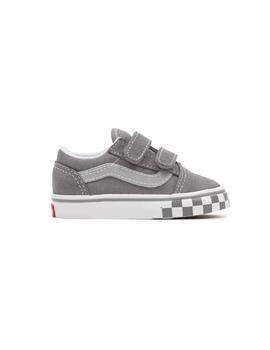 Zapatilla Baby Vans Old Skool Gris