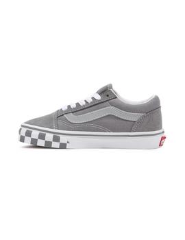 Zapatilla Niño Vans Old Skool Gris