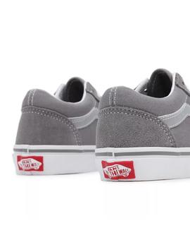 Zapatilla Niño Vans Old Skool Gris