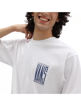 Camiseta Hombre Vans Type Blanca