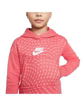 Sudadera Niña Nike Nsw Rosa