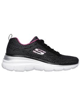 Zapatilla Mujer Skechers Fashion Negro