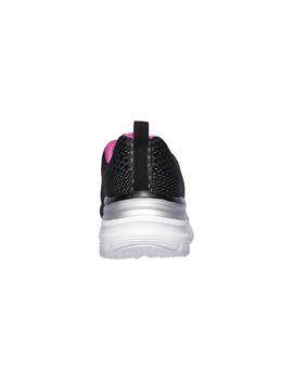 Zapatilla Mujer Skechers Fashion Negro