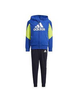 Chandal Niño adidas Logo Azul