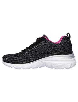 Zapatilla Mujer Skechers Fashion Negro