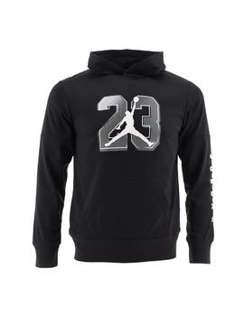 Sudadera Nino Nike Jordan Pullover Hoodie Negra