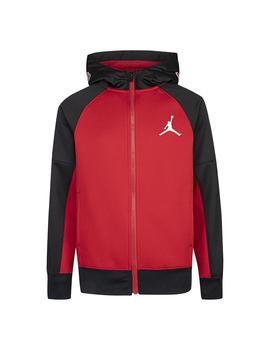 Sudadera Niño Nike Jordan Therma Fz Roja