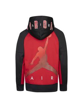 Sudadera Niño Nike Jordan Therma Fz Roja