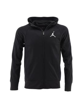 Sudadera Niño Nike Jordan Therma Fz Negra